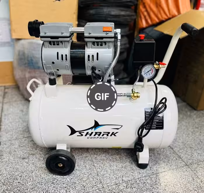 کمپرسور باد 50 لیتری سایلنت شارک SHARK مدل SRK800-50L