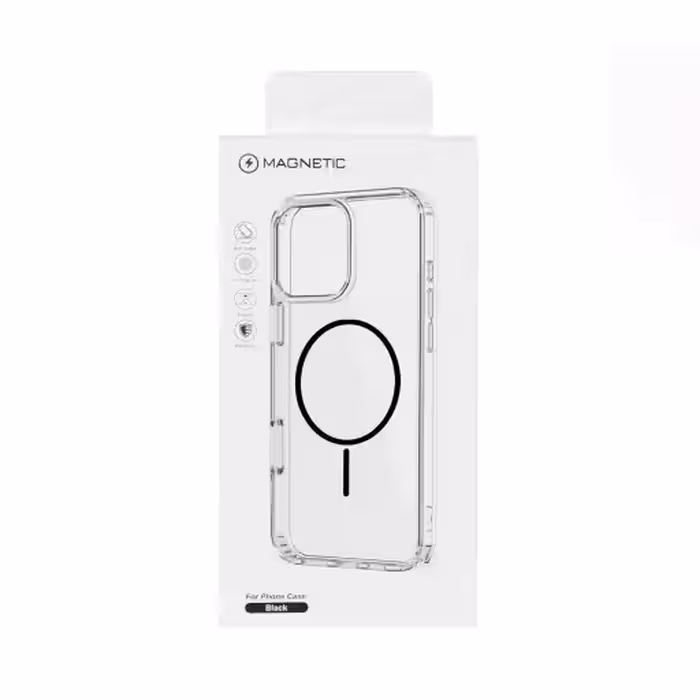 قاب شفاف Magnetic دور ژله ای MagSafe سامسونگ مدل A36Samsung A36 MagSafe Magnetic Round Jelly Case