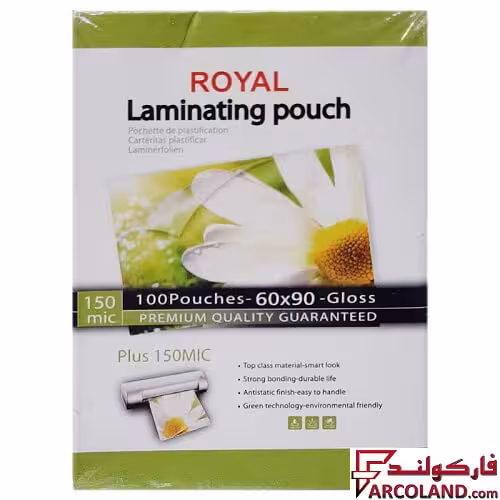 طلق پرس کارت 9 × 6 سانتی متر 150 میکرون بسته 100 عددی