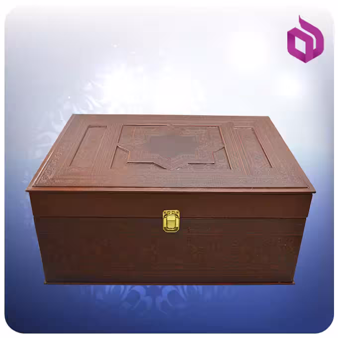 جعبه هديه برجسته چرمی 41*31*18