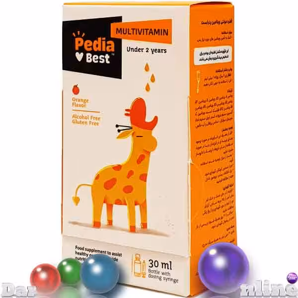 مولتی ویتامین پدیابست قطره30میلی لیتری