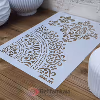 شابلون استنسیل کد 106 ابعاد 25*35