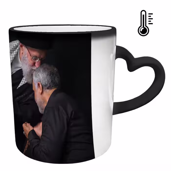 خرید ماگ-لیوان حرارتی  دسته ساده  سردار سلیمانی کد 40