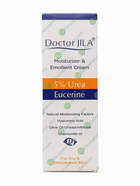 کرم مرطوب کننده نرم کننده 5 درصد اوره دکتر ژیلا مناسب پوست های خیلی خشک 75 گرم – Doctor Jila