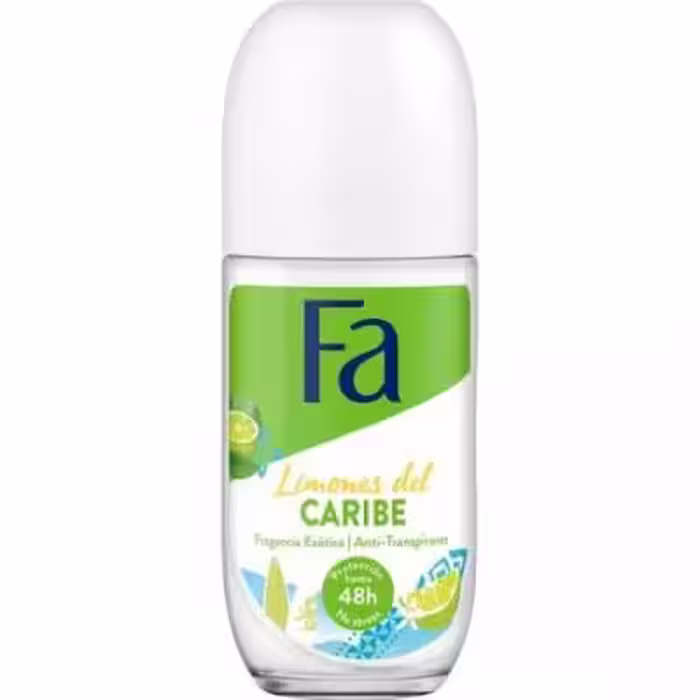 رول ضد تعریق زنانه فا Fa مدل Caribe Lemon