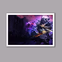 تابلو انیمه تک رو Solo Leveling