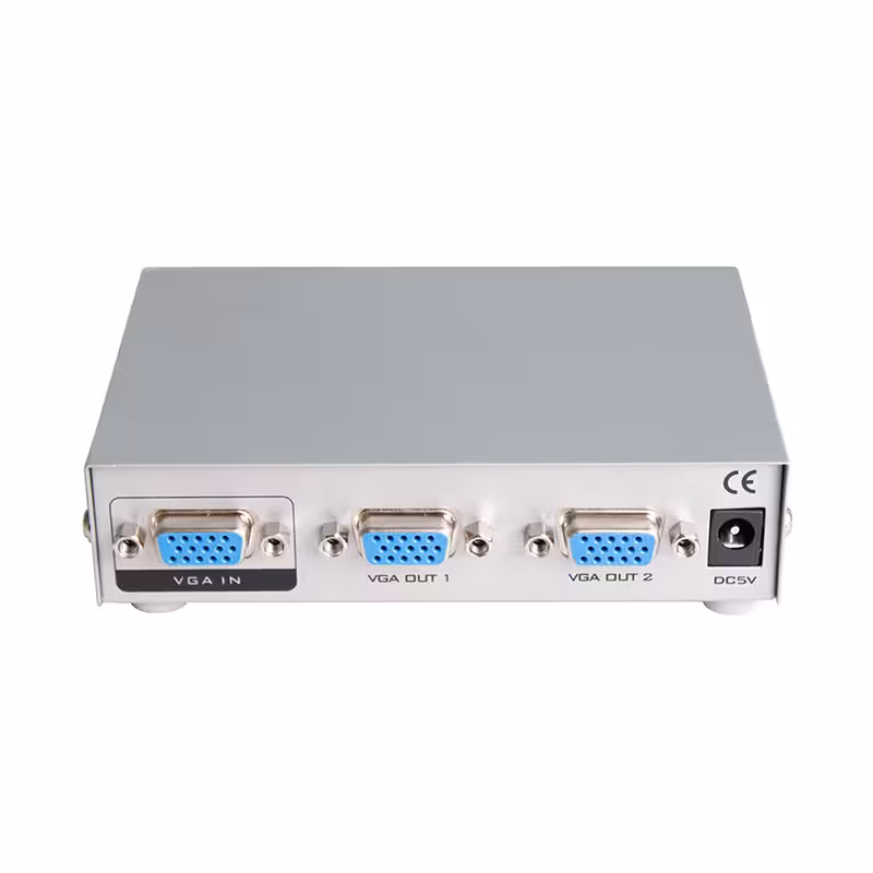 اسپلیتر VGA دو پورت وی نت با کیفیت 150 مگاهرتز