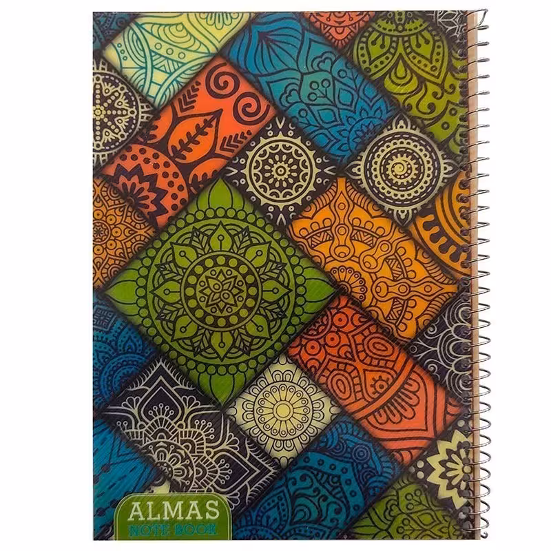 دفتر مشق 50 برگ طرح  سنتی