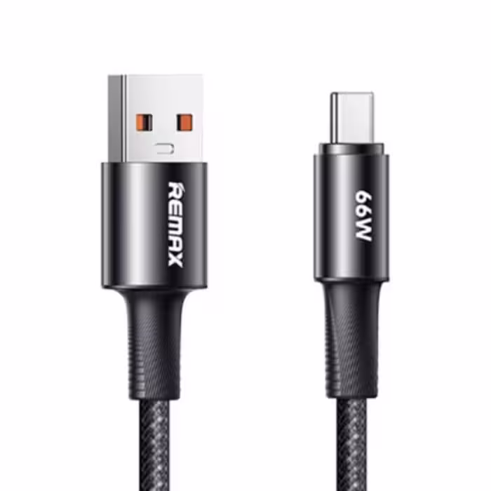 کابل تبدیل USB به USB-C ریمکس مدل RC-C099 66W طول 1.2 متر