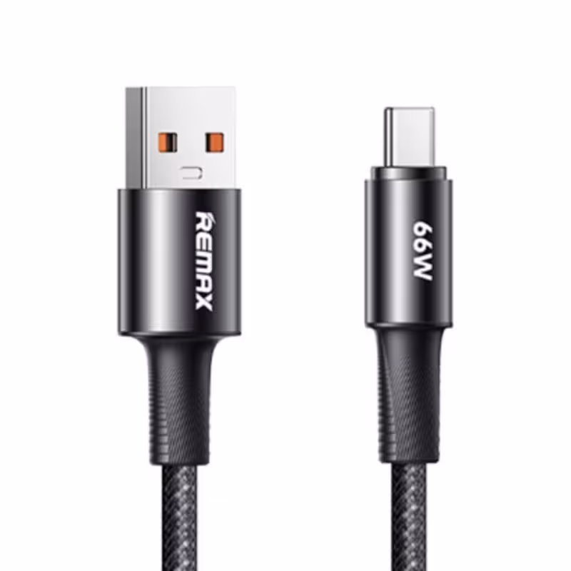 کابل تبدیل USB به USB-C ریمکس مدل RC-C099 66W طول 1.2 متر