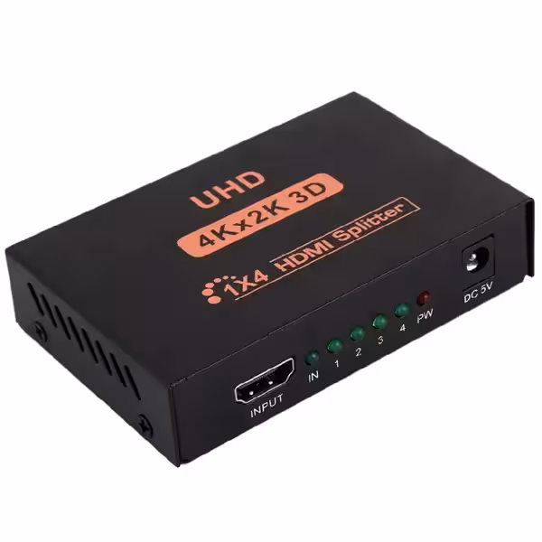 اسپلیتر 4 پورت HDMI ورژن 1.4 دی نت