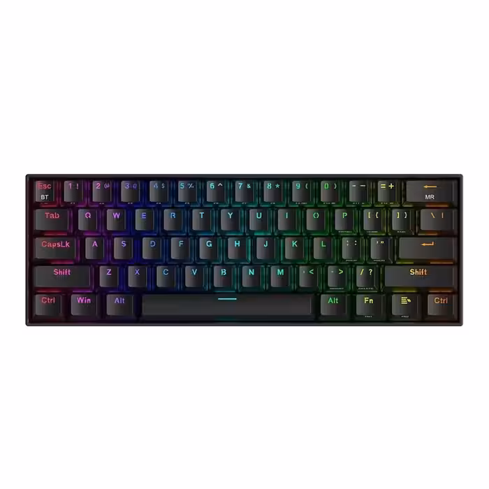 کیبورد گیمینگ ردراگون مدل DRACONIC K530 PRO، سوییچ مکانیکال، Tenkeyless، نورپردازی RGB