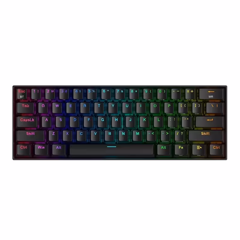 کیبورد گیمینگ ردراگون مدل DRACONIC K530 PRO، سوییچ مکانیکال، Tenkeyless، نورپردازی RGB