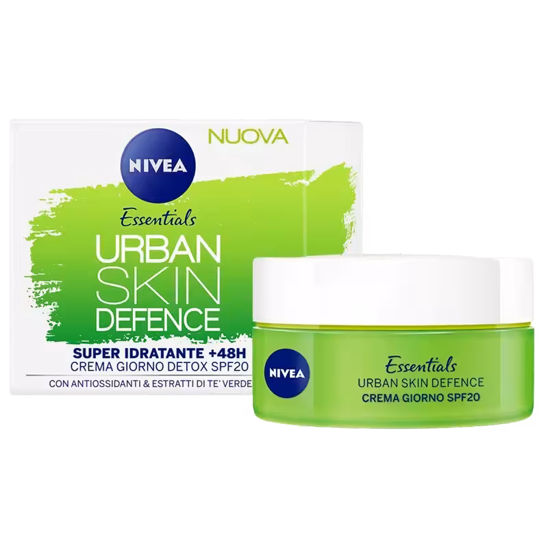 کرم آبرسان مرطوب کننده نیوا 48 ساعته 50 میل سری Essentials مدل Urban Skin Defence