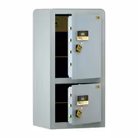 گاوصندوق اداری و دفتری ضد حریق و ضد سرقت سدید مدل 1200D قفل دیجیتال LE  رنگ طوسی