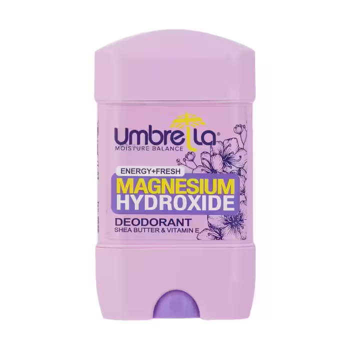 استیک دئودورانت ضد تعریق زنانه آمبرلا مدل انرژی اند فرش حجم 75 میلی لیتر Umbrella ENERGY & FRESH Magnesium Gel Deodorant 75 Ml