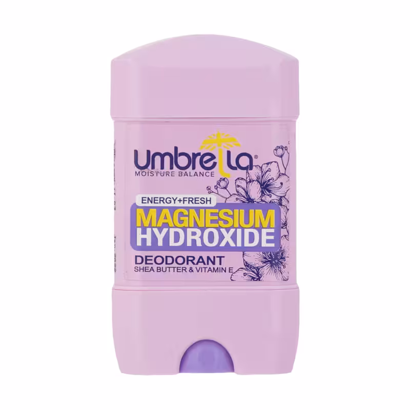 استیک دئودورانت ضد تعریق زنانه آمبرلا مدل انرژی اند فرش حجم 75 میلی لیتر Umbrella ENERGY & FRESH Magnesium Gel Deodorant 75 Ml