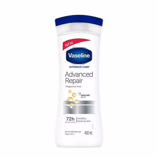 لوسیون بدن وازلین مدل Fragrance Free حجم 400 میلی لیتر