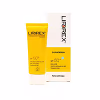 کرم ضد آفتاب رنگی SPF50 لیپورکس مناسب پوست خشک و حساس