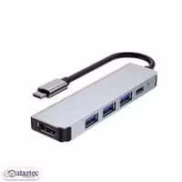 هاب 5پورت Type-C مدل BYL-2008
