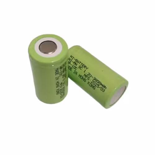 باتری 1.2 ولت نیکل - متال هیدرید 3000 میلی آمپر 10C