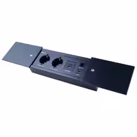 پریز توکار کشویی مدل 1037 میلو | یراقینو فروش یراق آلات کابینت و درب