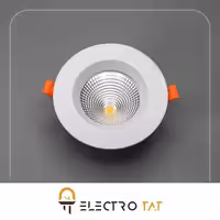 چراغ سقفی 10 وات توکار COB سان لوکس