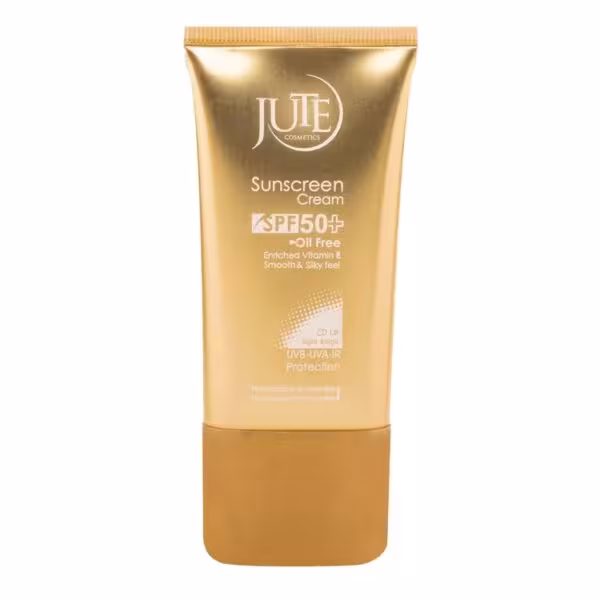 کرم ضد آفتاب پوست چرب بژ روشن ژوت Jute