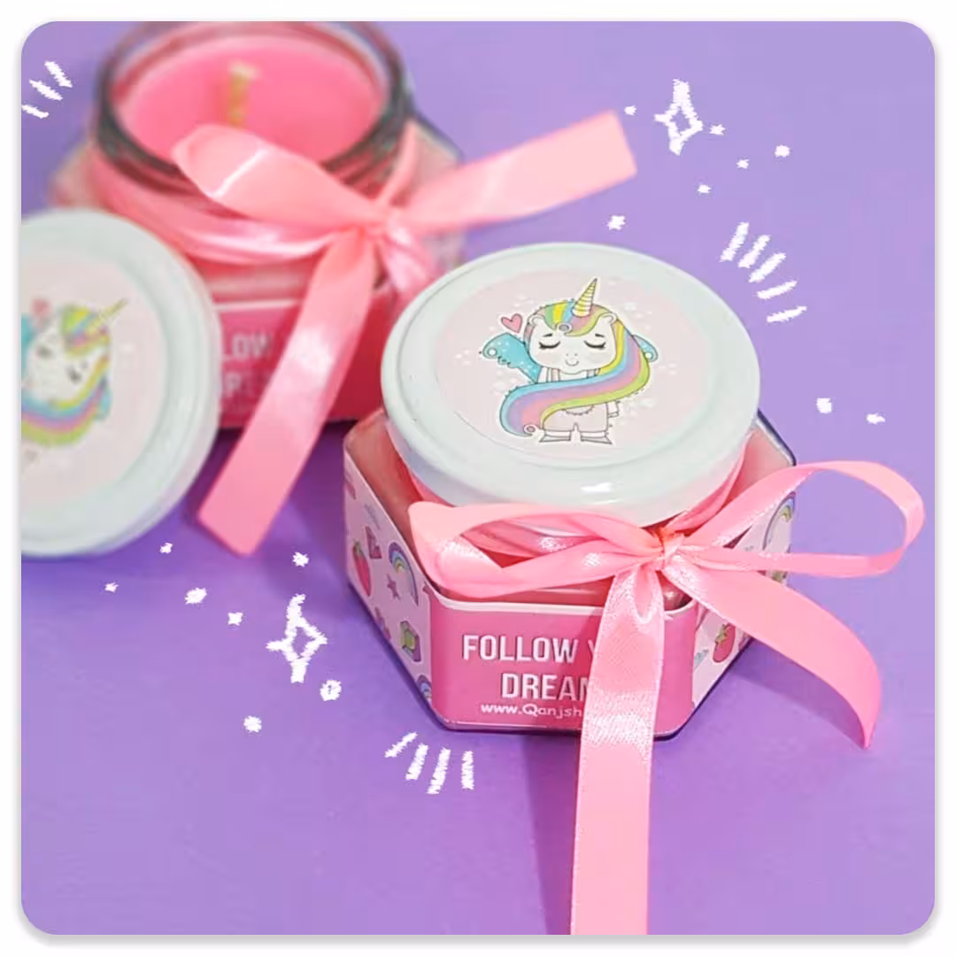 شمع فانتزی یونیکورن