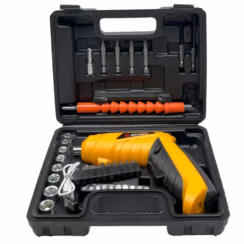 پیچگوشتی شارژی تاشو کیف دار اینتیمکس مدل 0908 INTIMAX