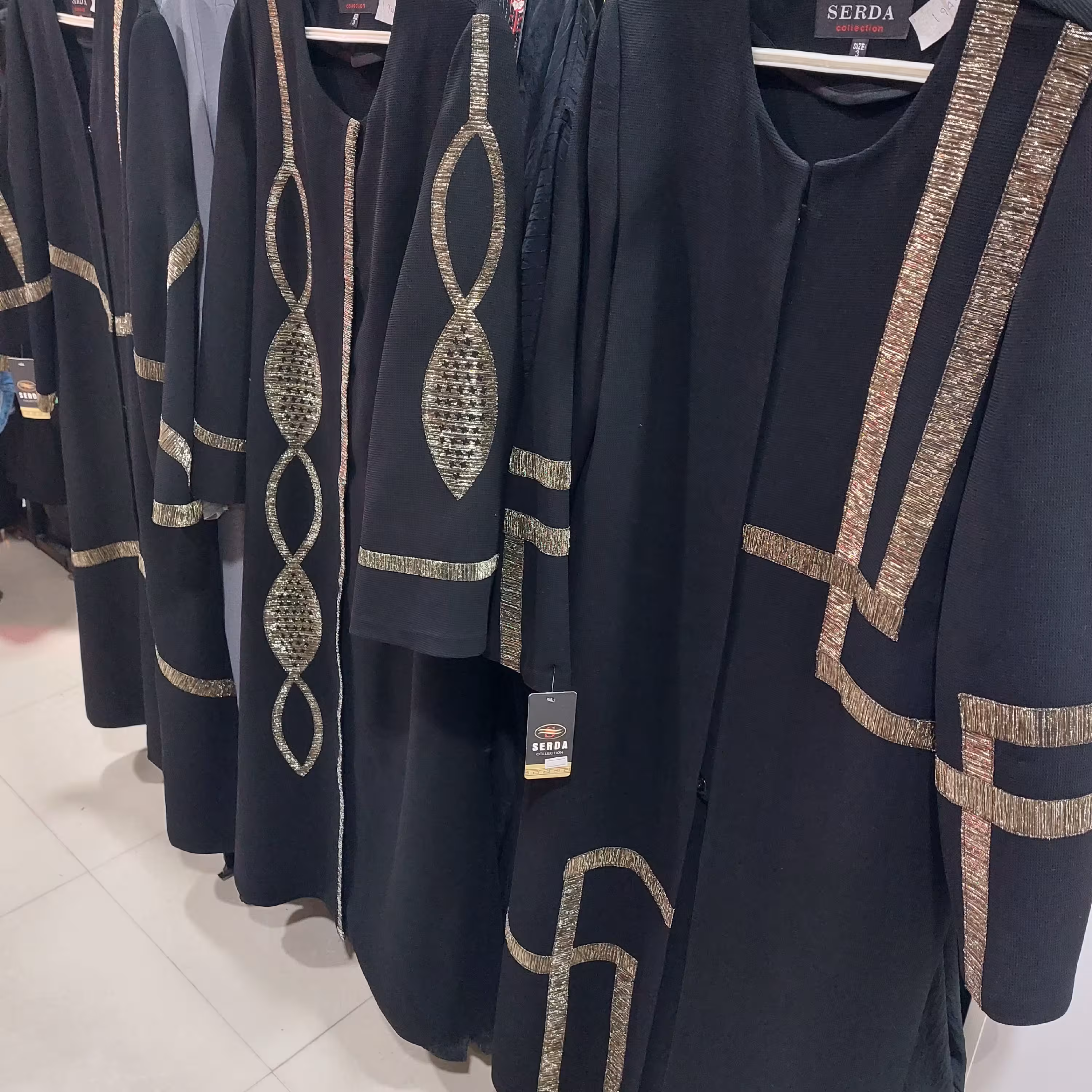 مانتو سایزبزرگ بلند مزونی مجلسی دکمه دار چهارفصل تاسایز54