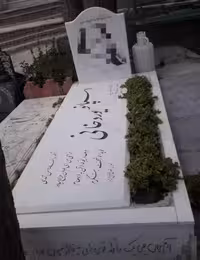 سنگ قبرنانو باغچه دار کد14