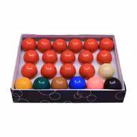 توپ بیلیارد مدل اسنوکر طرح ژین کانگ سایز 2 بسته 22 عددی