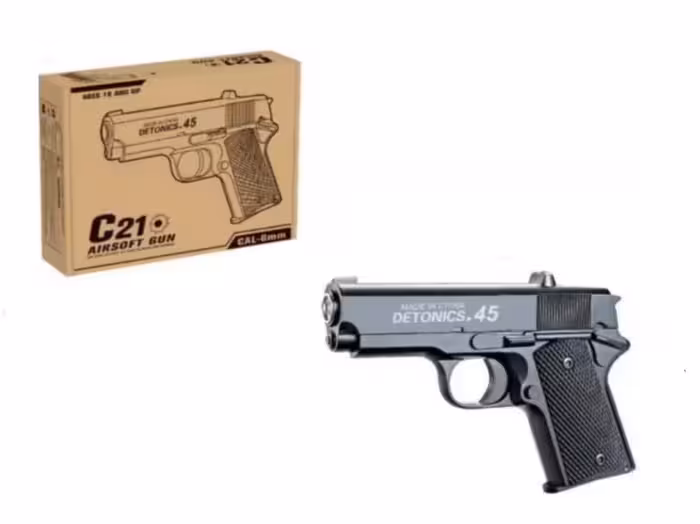 اسباب بازی کلت فلزی مدل C21