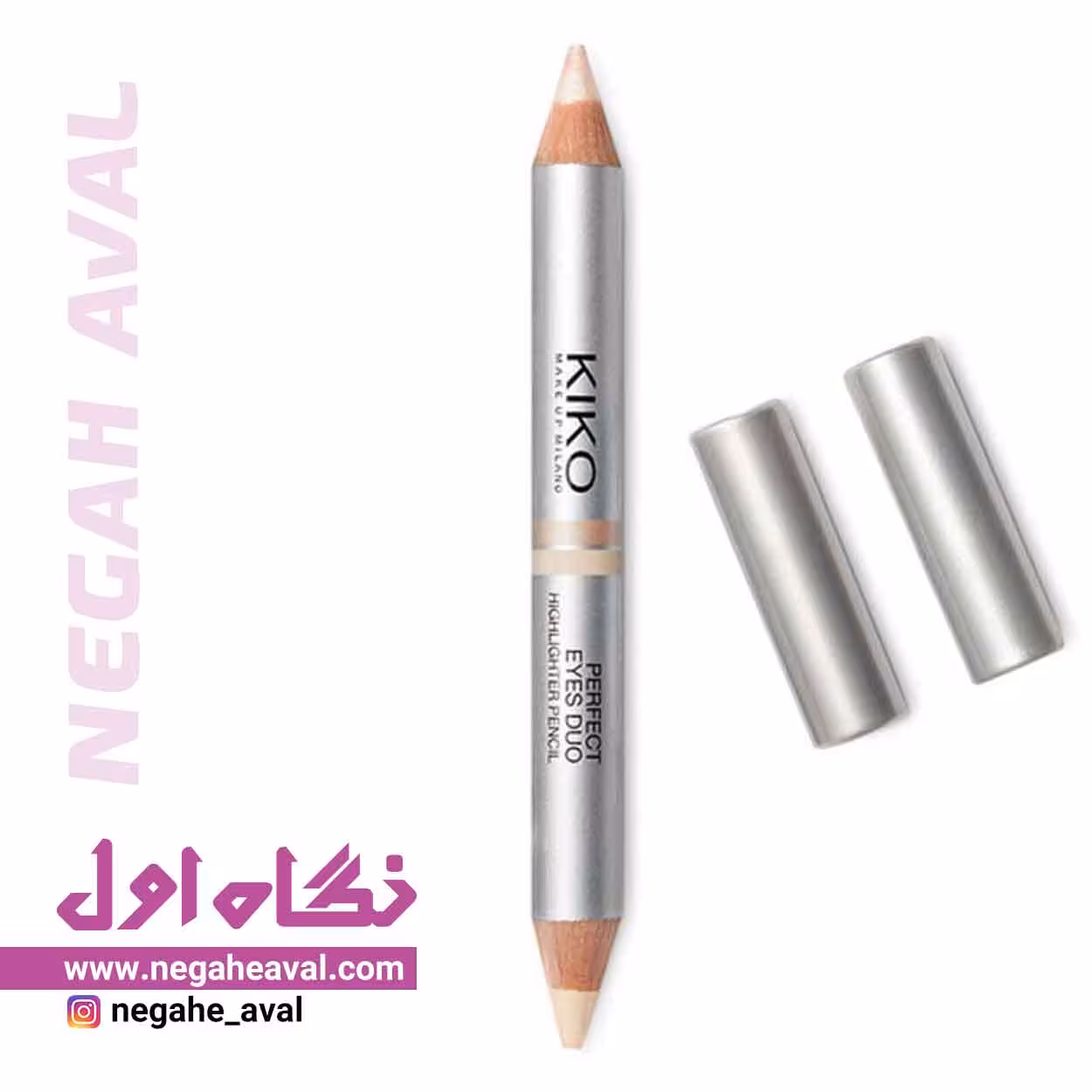 مداد کانتور و هایلایتر دوطرفه کیکو