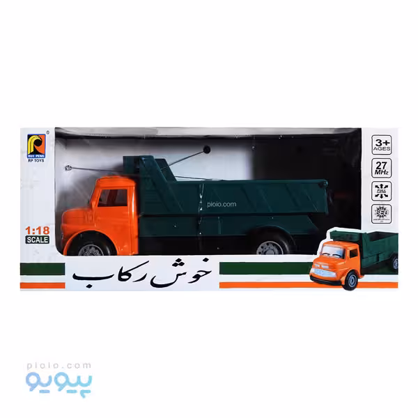 ماشین بازی کنترلی کامیون خوش رکاب