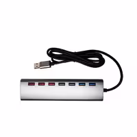 هاب 7 پورت USB3.0 کی نت مدل K-HUAMH117