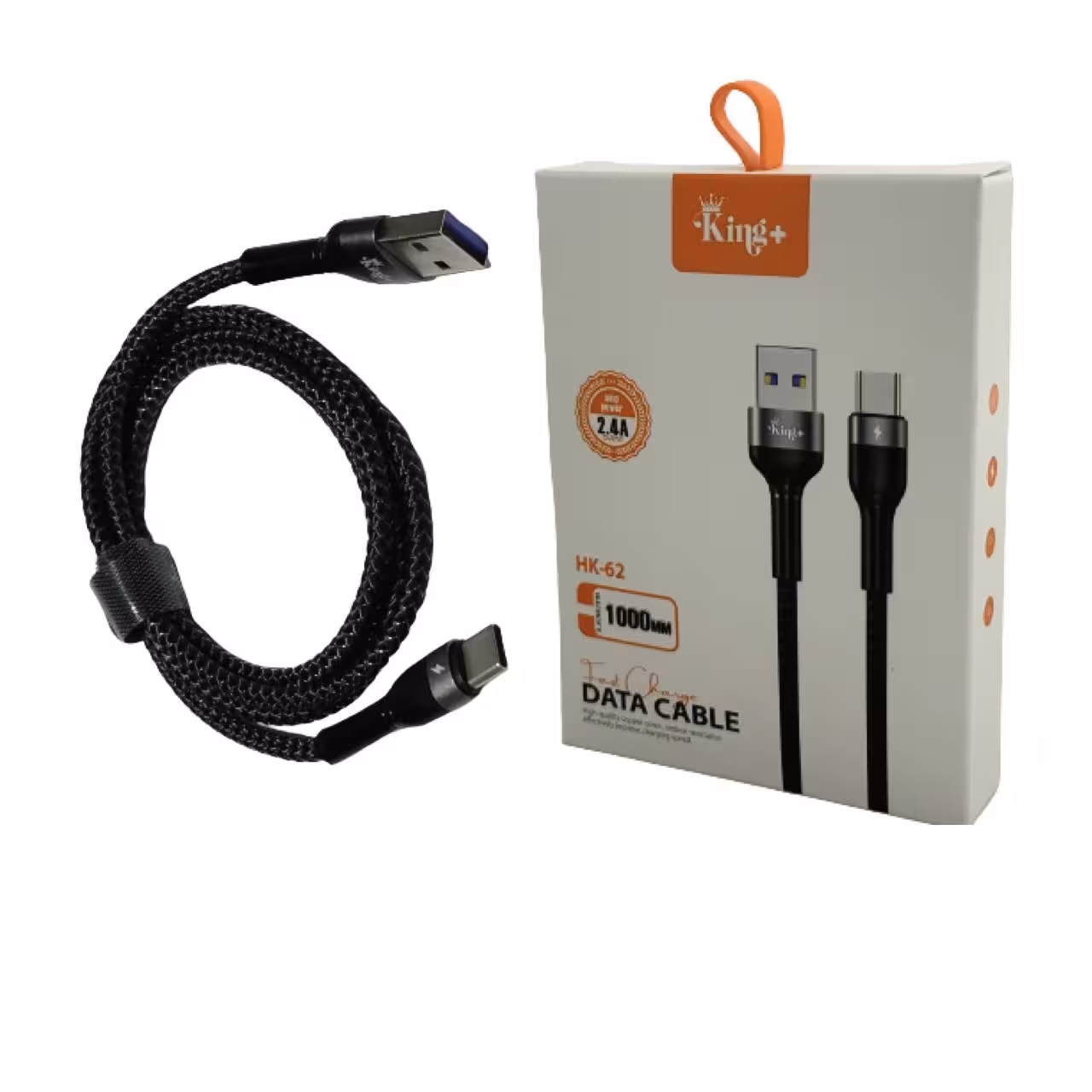 کابل شارژ  اورجینال کینگ پلاس KING PLUS مدل HK-62