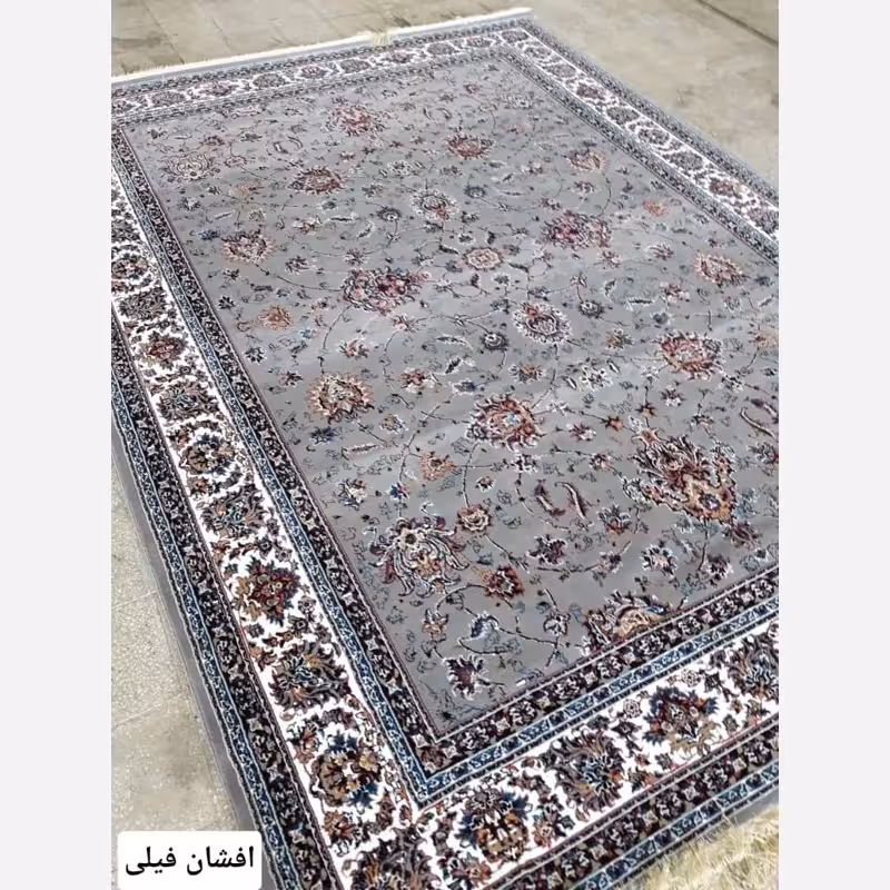 فرش ماشینی 9متری کاشان نقشه افشان فیلی(ارسال رایگان