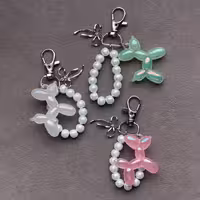 جاکلیدی و آویز پفکی سگ بادکنکی کد 05