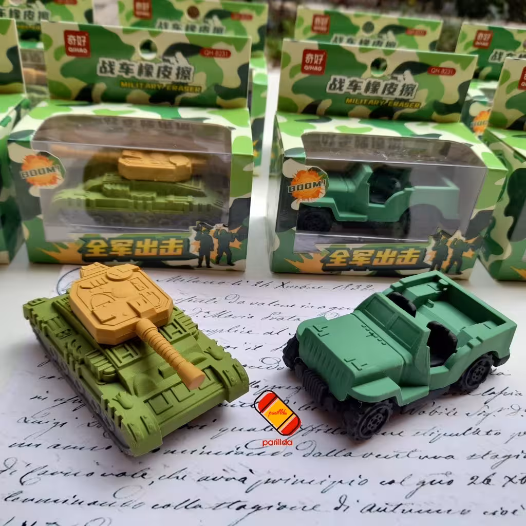 پاکن فانتزی پسرانه بسیار باکیفیت و بزرگ تانک و جیپ مناسب برای هدیه و کلکسیون مارک qihao 