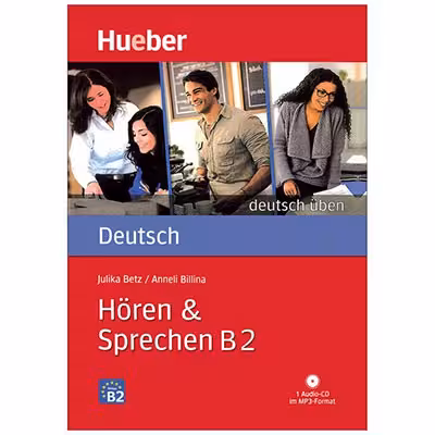 کتاب Deutsch Uben Horen & Sprechen B2 هورن اند شقایبن ب2