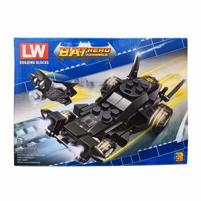 ساختنی لگو طرح بتمن مدل NO.7035