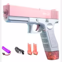 اسباب بازی تفنگ آبپاش شارژی .