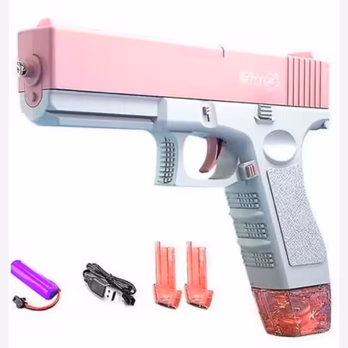 اسباب بازی تفنگ آبپاش شارژی .