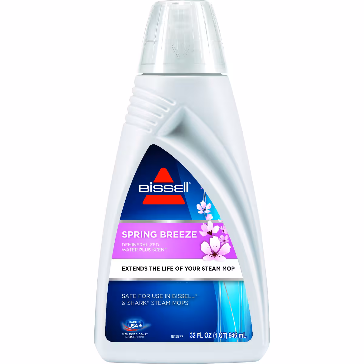 محلول خوشبو کننده بخار شوی بیسل عطر نسیم بهاری (946ML) Bissell deodorant liquid Multi-Surface Floor Cleaning Formula