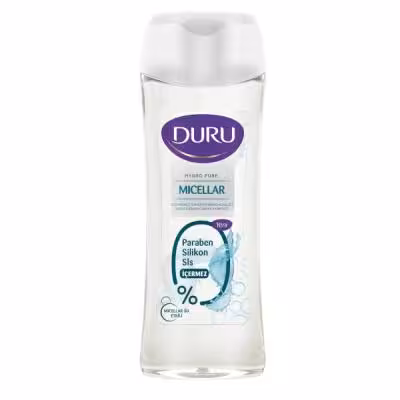 شامپو بدن دورو DURU فاقد مواد صابونی و پارابن مدل MICELLAR حجم 450 میلی لیتر