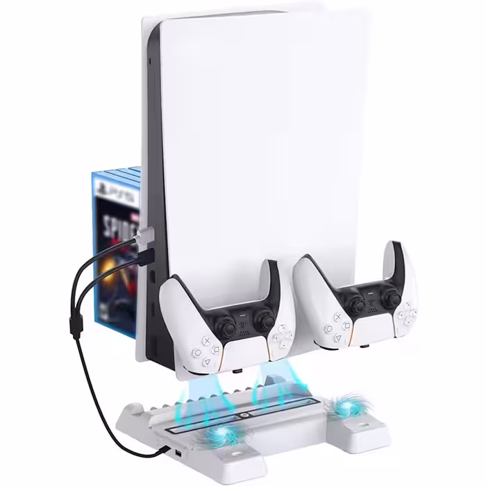پایه خنک کننده و شارژر دابی مدل TP5-0593 Multifunctional Cooling Stand مخصوص پلی استیشن 5