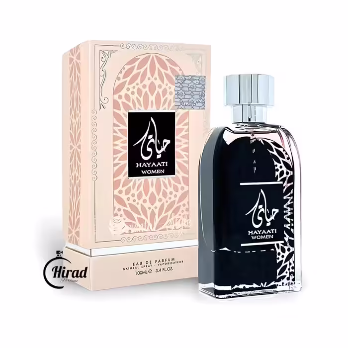 خرید عطر ادکلن زنانه حیاتی صورتی ارض الزعفران - هیراد پرفیوم