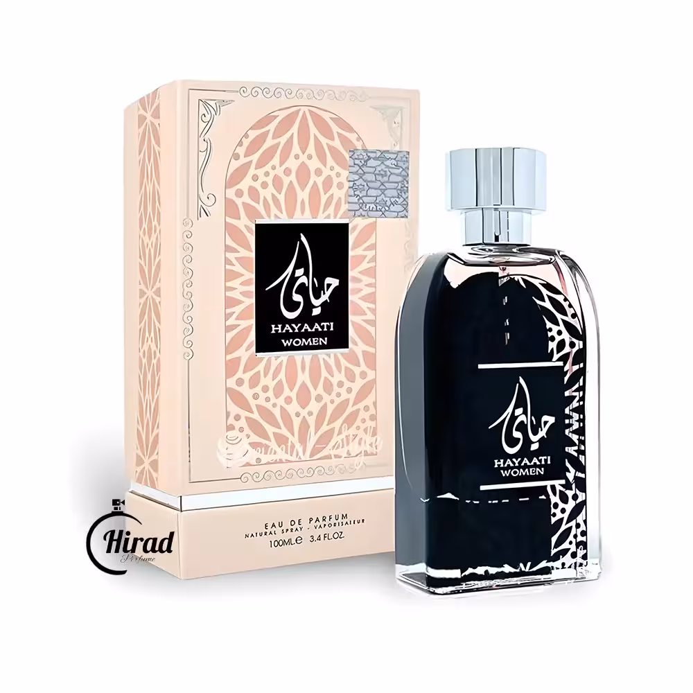 خرید عطر ادکلن زنانه حیاتی صورتی ارض الزعفران - هیراد پرفیوم